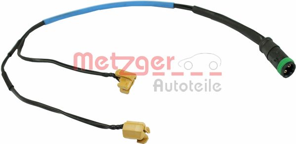 Výstrażný kontakt opotrebenia brzdového oblożenia METZGER